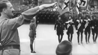 HitlerSalutesNaziTroops